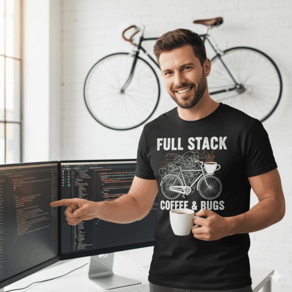 lustige programming t-shirts square bike